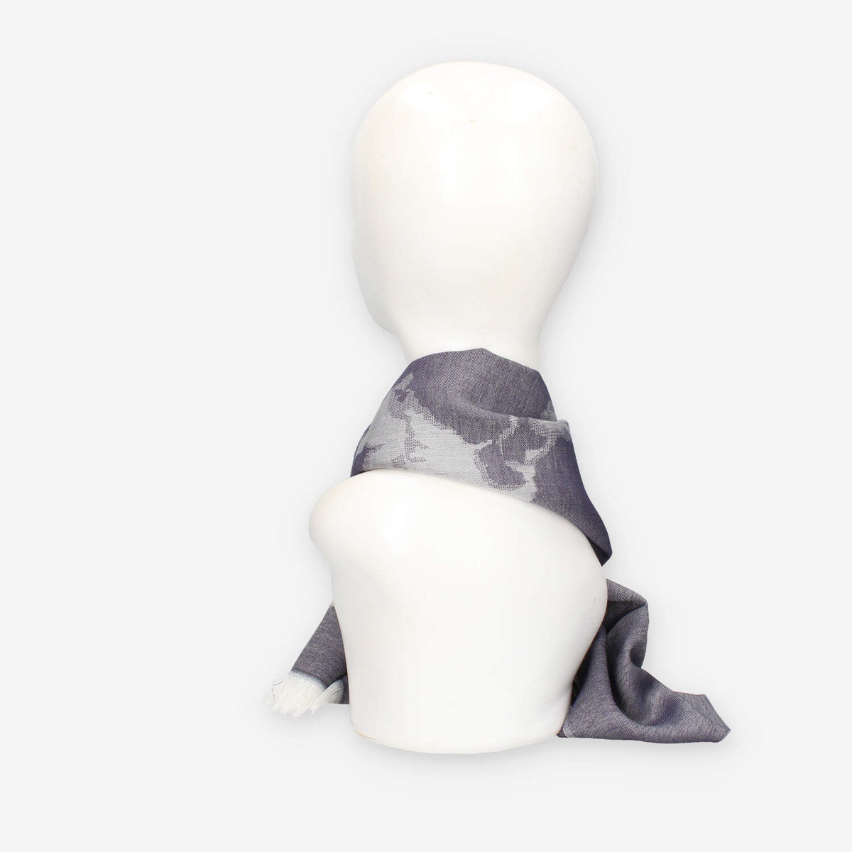 Sciarpa Elegante in Lana Grigia - Alviero Martini Prima Classe