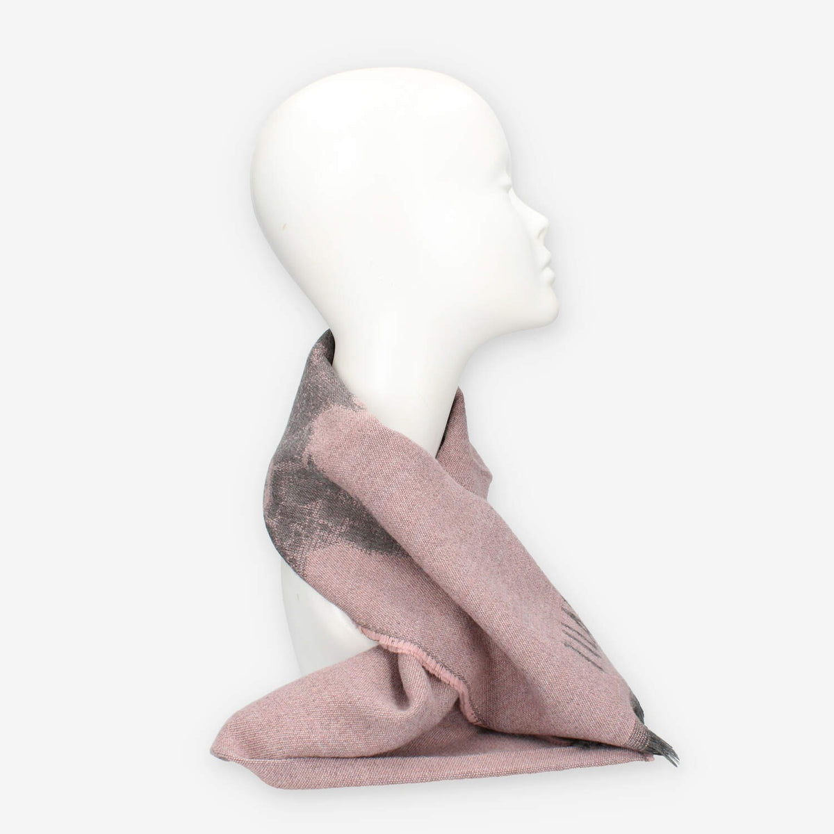 Sciarpa Elegante Alviero Martini Prima Classe - Colore Rosa e Grigio