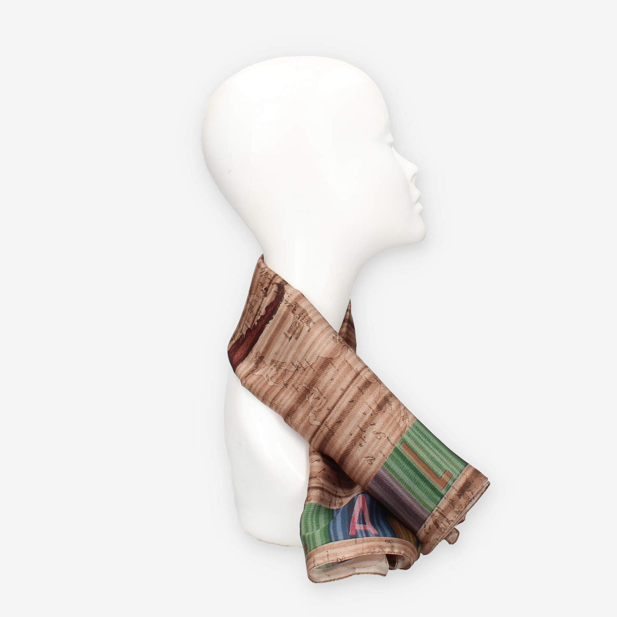 Foulard Elegante Alviero Martini Prima Classe con Motivo Geo