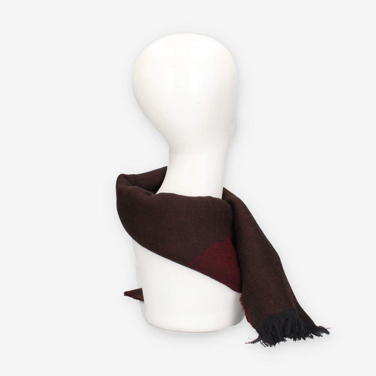 Sciarpa Elegante in Lana Marrone - Alviero Martini Prima Classe