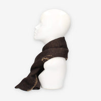 Sciarpa Elegante Alviero Martini Prima Classe in Lana Marrone