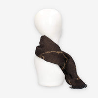 Sciarpa Elegante Alviero Martini Prima Classe in Lana Marrone