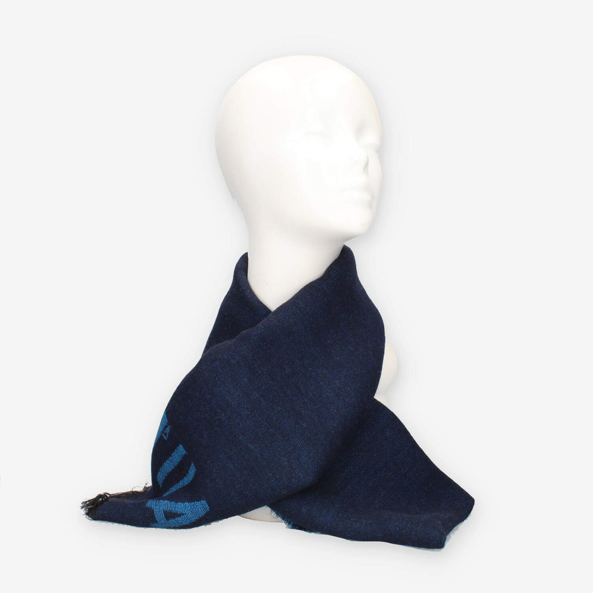 Sciarpa Elegante in Lana Blu - Alviero Martini Prima Classe