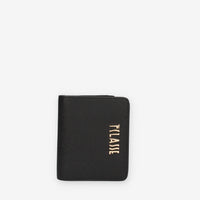 Portafoglio in Pelle sintetica Nero con Zip - Alviero Martini Prima Classe