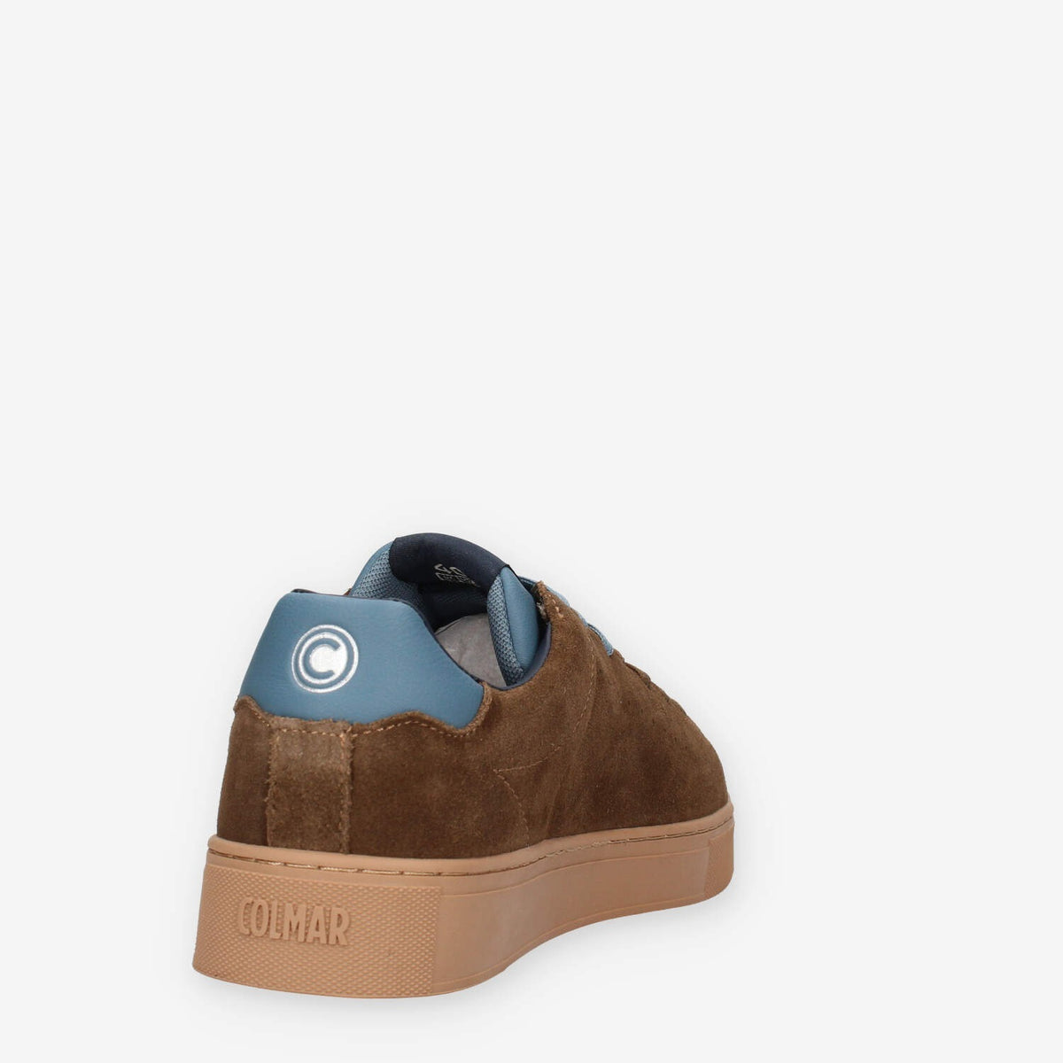 Sneakers Colmar BATES-R-107-26AW in Pelle Scamosciata Marrone