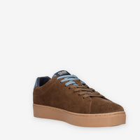 Sneakers Colmar BATES-R-107-26AW in Pelle Scamosciata Marrone