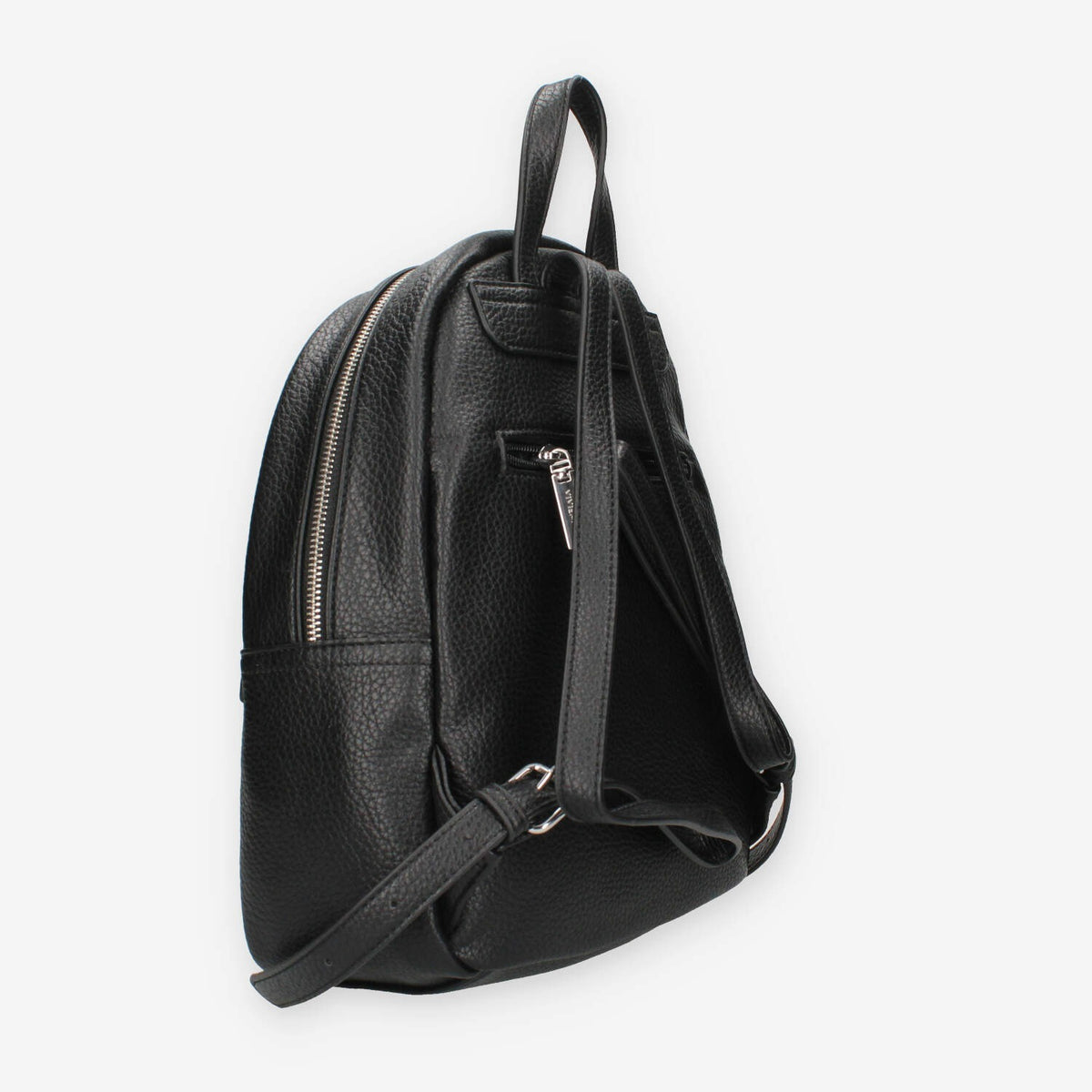 Zaino in Ecopelle nera - Vivienne