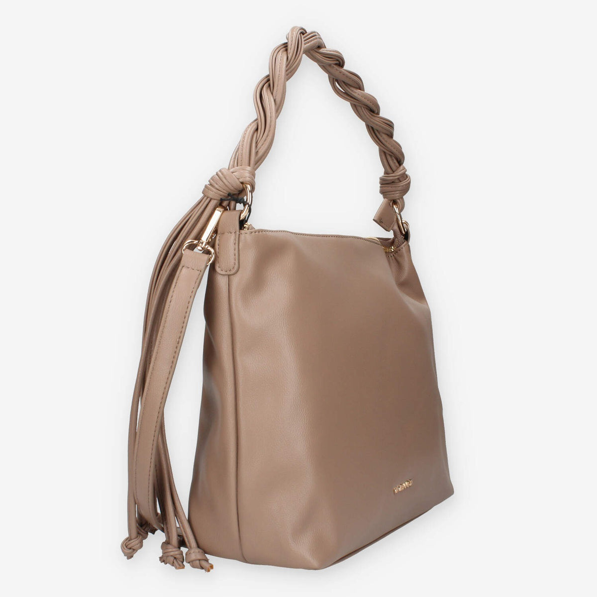 Borsa a Spalla Vivienne VRO003.FANGO in Pelle sintetica Intrecciata