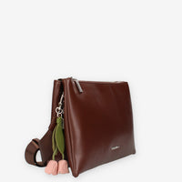 Borsa a Tracolla in Pelle Marrone Vivienne - Eleganza e Praticità