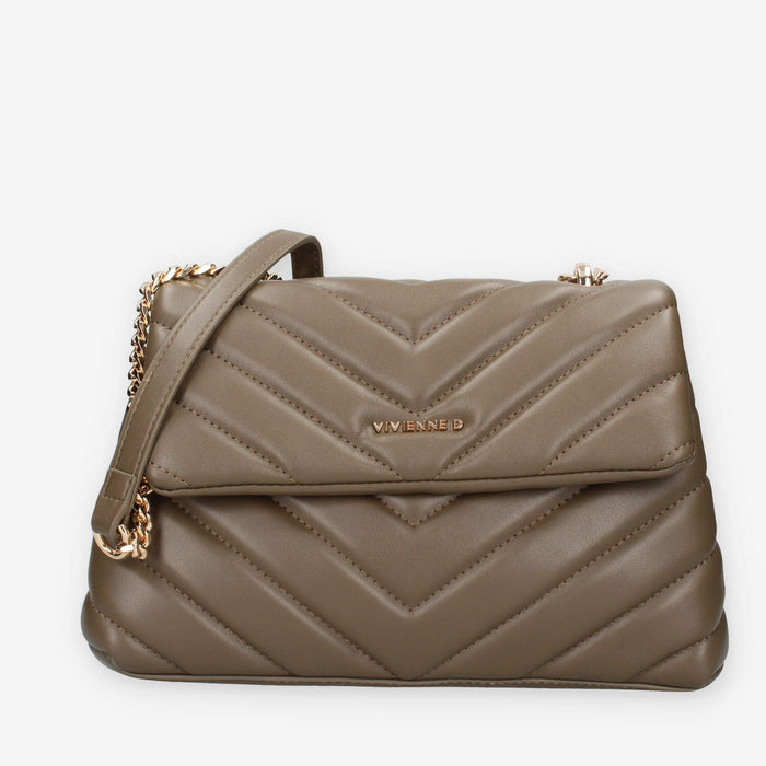 Borsa a Tracolla Trapuntata Vivienne VSO002.FANGO