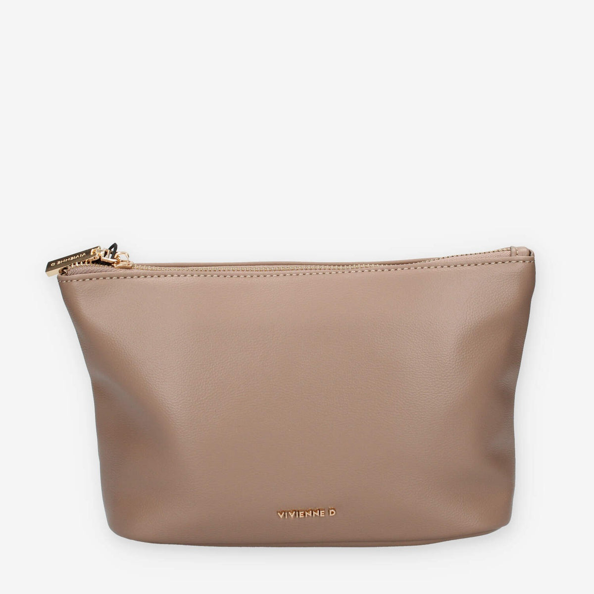 Pochette Elegante in ecopelle Color Fango - Vivienne