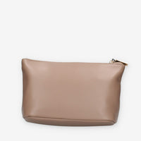 Pochette Elegante in ecopelle Color Fango - Vivienne