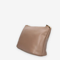 Pochette Elegante in ecopelle Color Fango - Vivienne