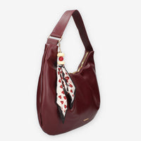 Borsa a Spalla Vivienne Bordeaux