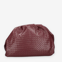 Borsa a Mano Intrecciata Bordeaux - Vivienne