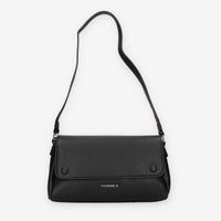 Borsa a Spalla Elegante in ecopelle nera - Vivienne