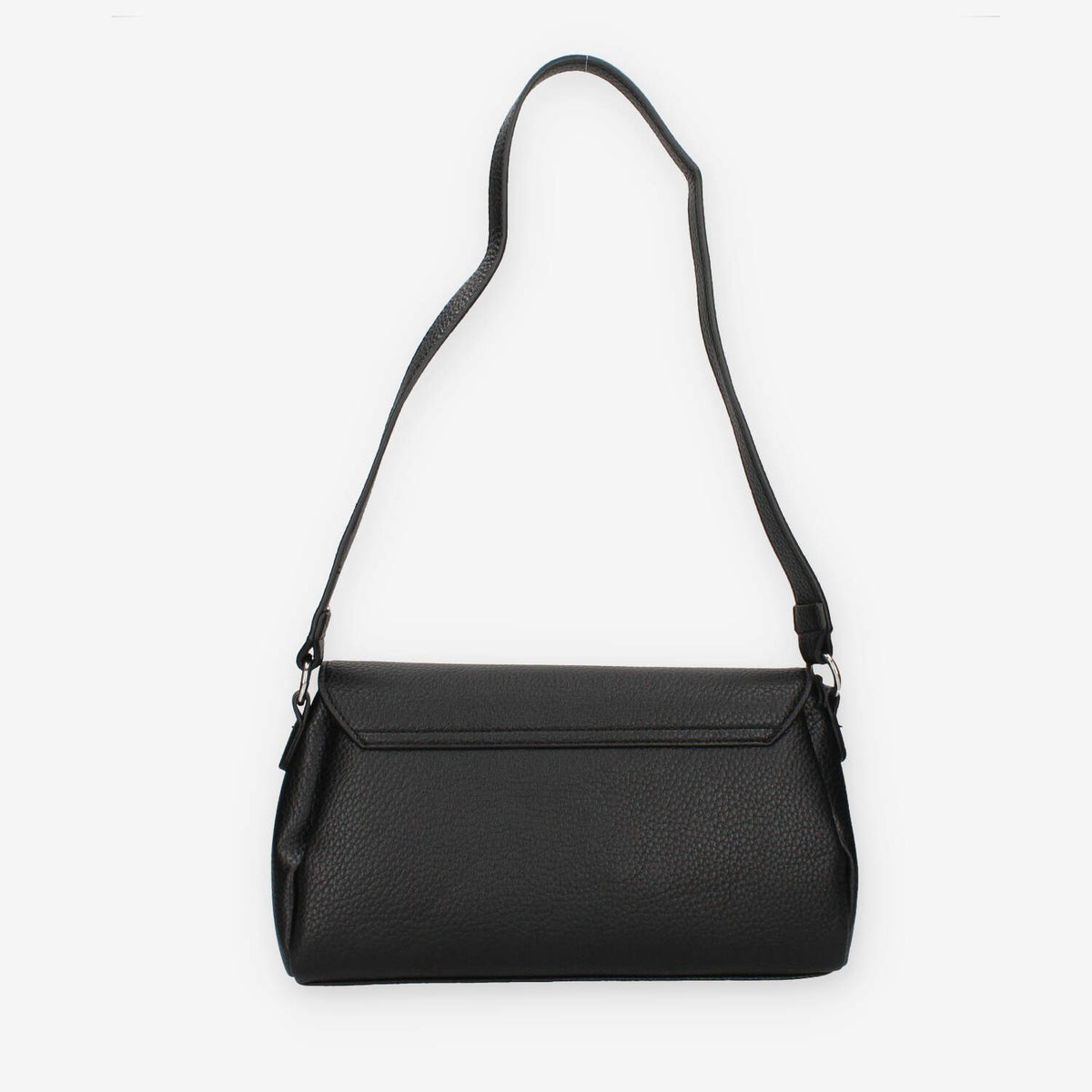 Borsa a Spalla Elegante in ecopelle nera - Vivienne