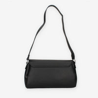 Borsa a Spalla Elegante in ecopelle nera - Vivienne