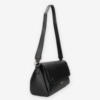 Borsa a Spalla Elegante in ecopelle nera - Vivienne