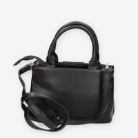 Borsa a Mano Vivienne nera con Charm Decorativo