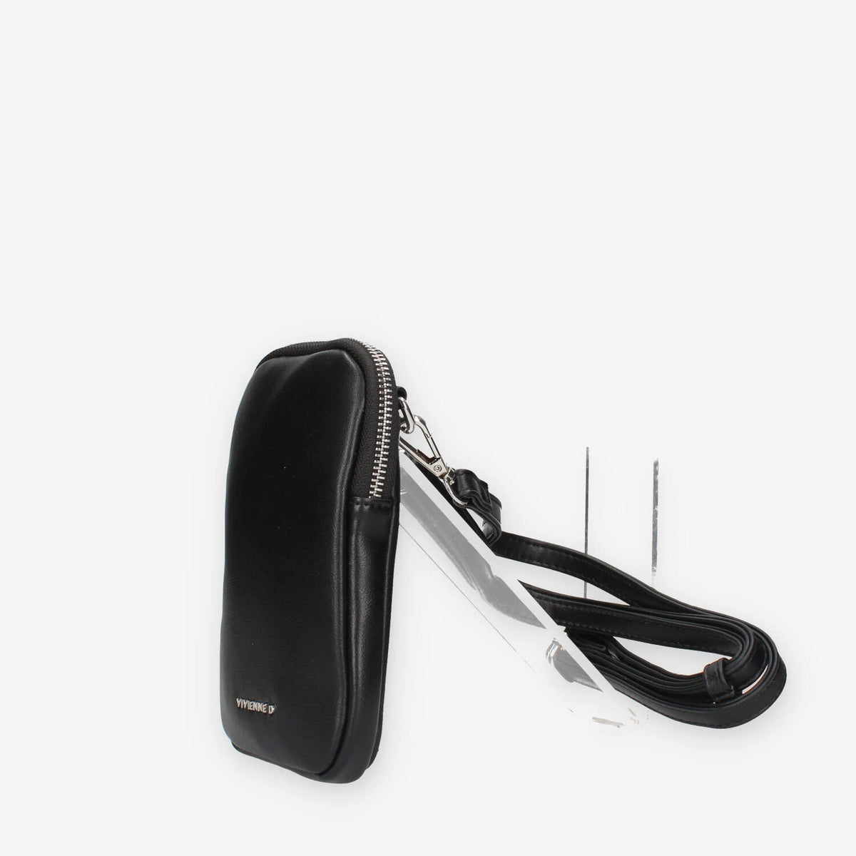 Porta Cellulare Ivy - Eleganza e Funzionalità in Nero