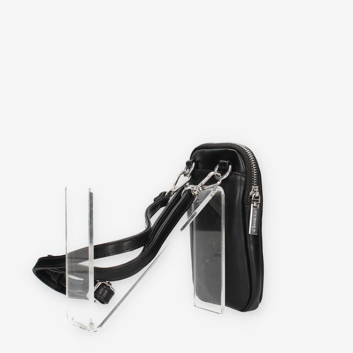 Porta Cellulare Ivy - Eleganza e Funzionalità in Nero