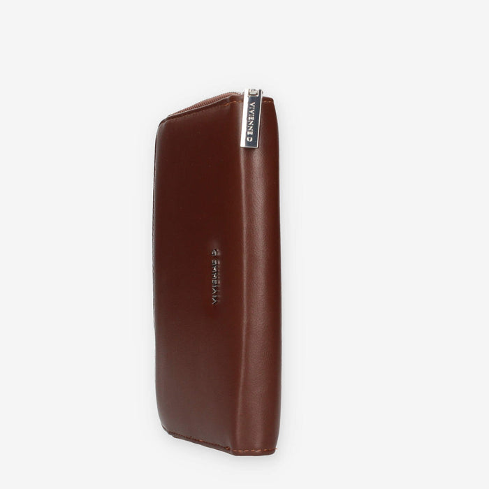 Portafoglio in ecopelle Marrone Scuro Vivienne VIV006.T.MORO