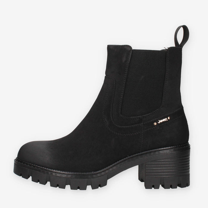 RAVEN CHELSEA Stivaletti Neri da Donna - Eleganza e Comfort firmati Jeep