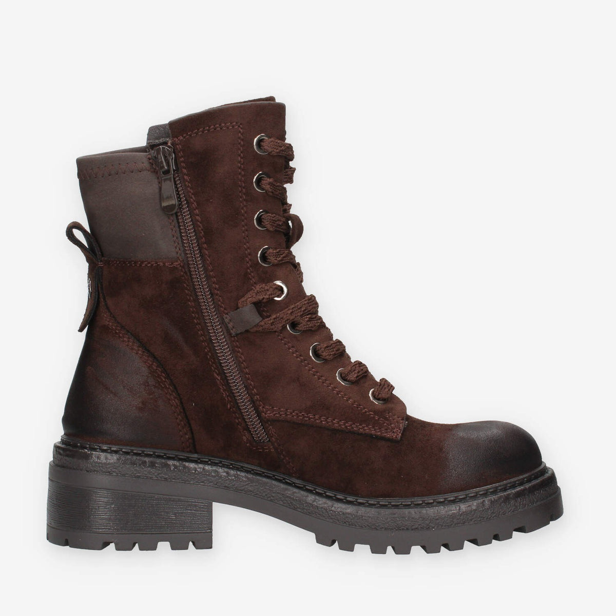 Anfibi da Donna BYWAY LACE Marroni - Modello JL62580A-030 di Jeep