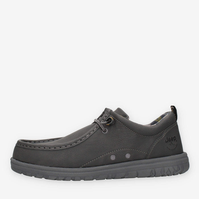 Scarpe Slip On Uomo SAMOA WALLABEE in Antracite - Modello JM62051A-096 di Jeep