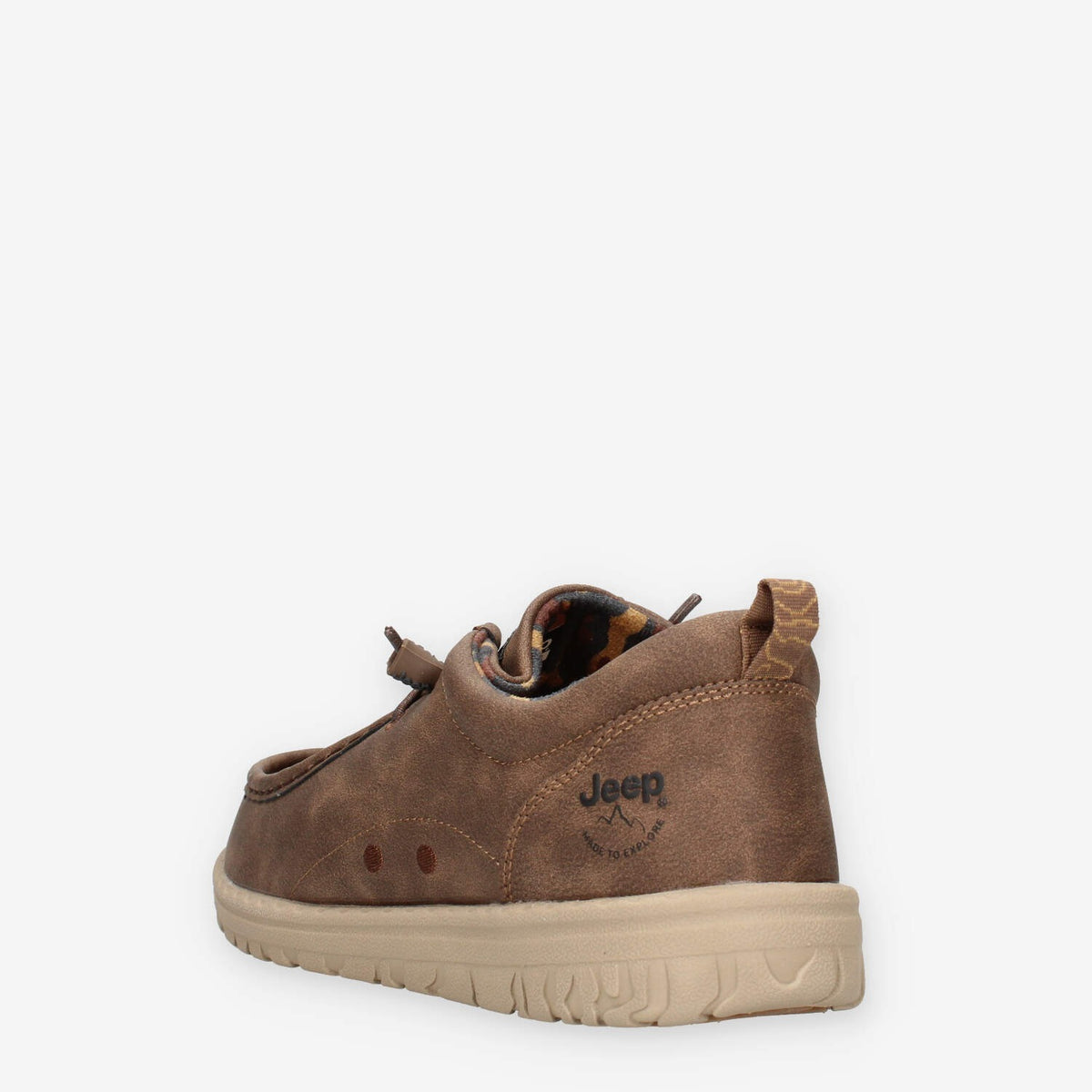 Eleganti Slip On Marroni da Uomo 'SAMOA WALLABEE' - Modello JM62051A-028 di Jeep