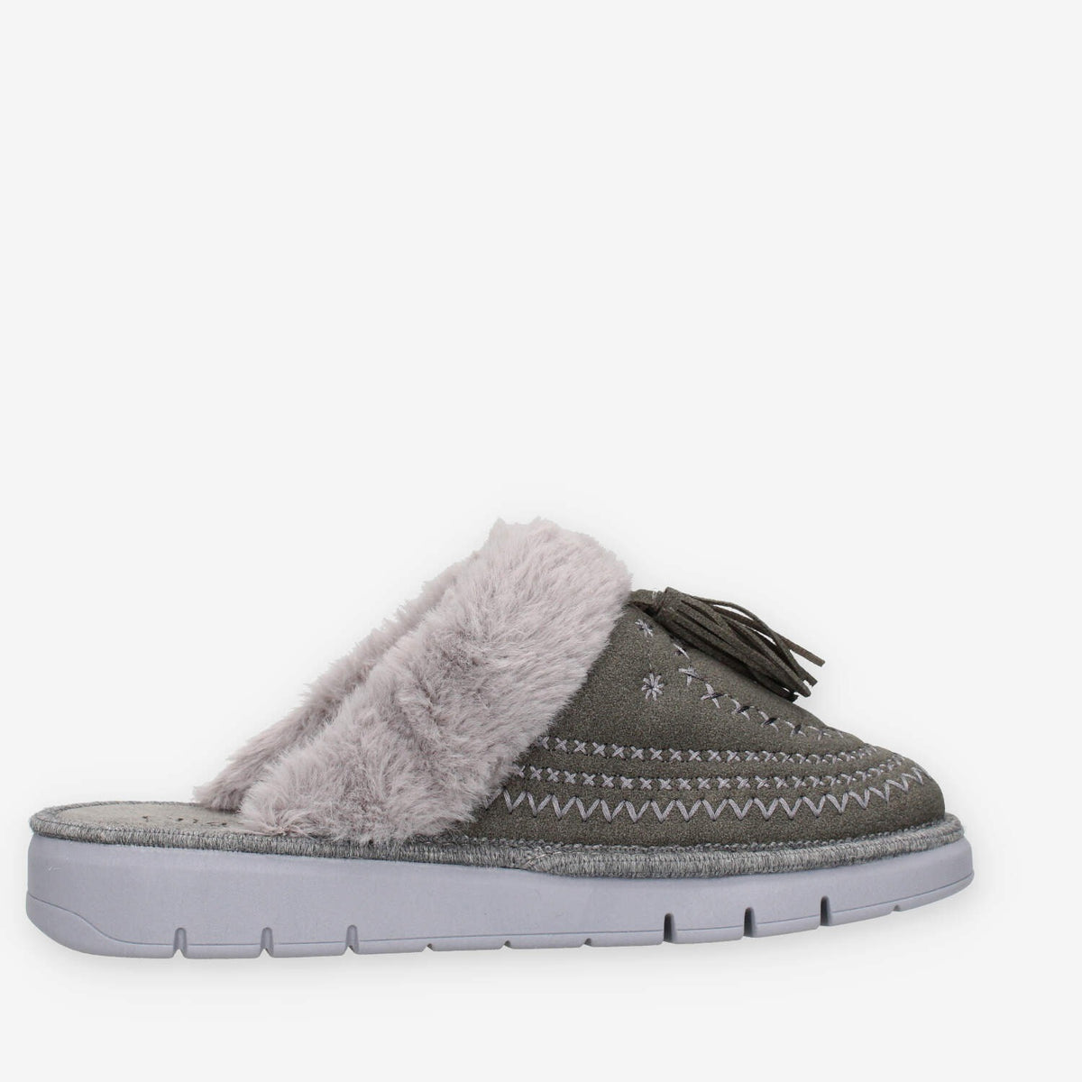 Pantofole Invernali Grigie WARM28 di Clia Walk