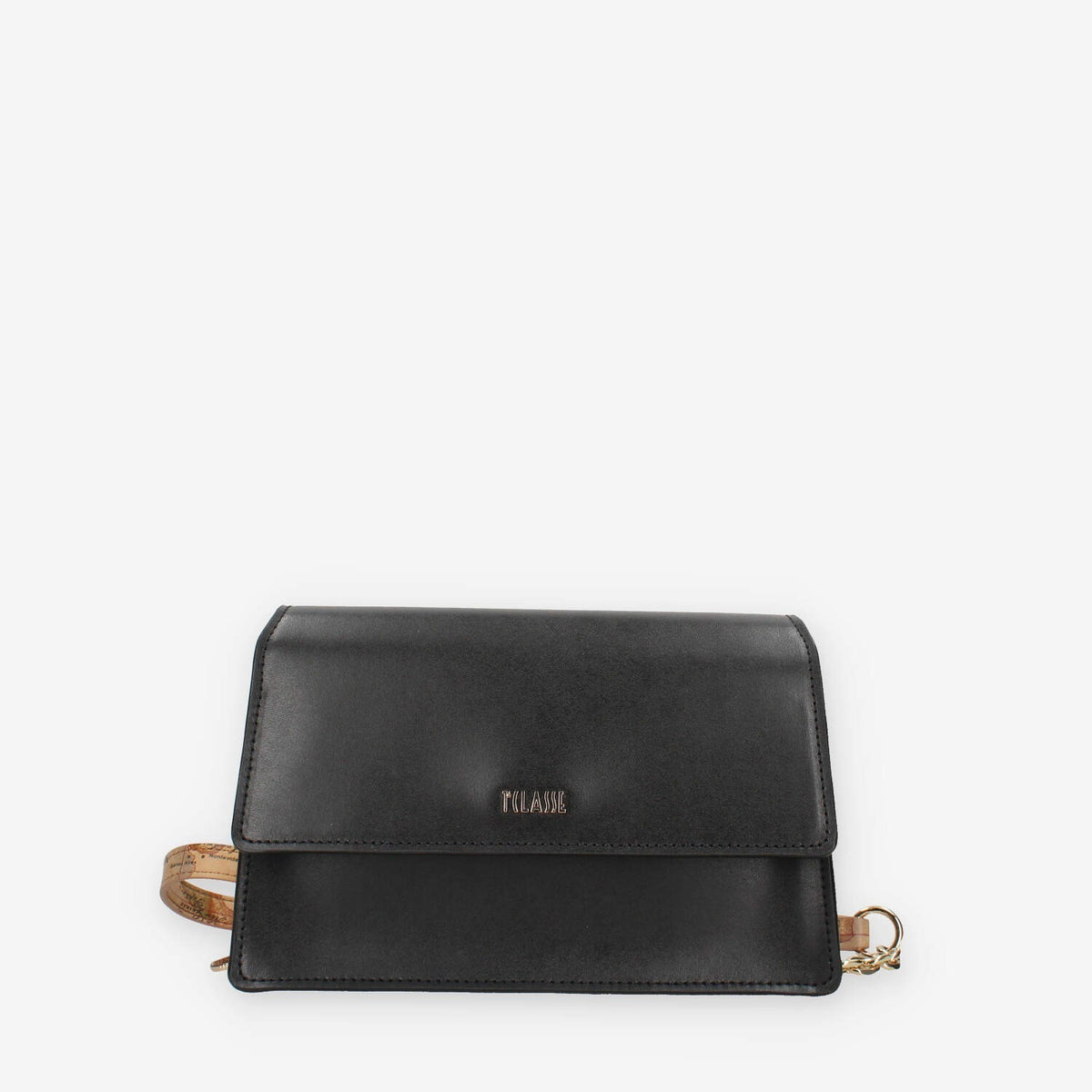 Borsa a Tracolla Elegante in Pelle Nera - Alviero Martini Prima Classe