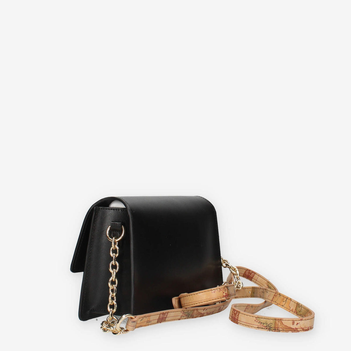 Borsa a Tracolla Elegante in Pelle Nera - Alviero Martini Prima Classe