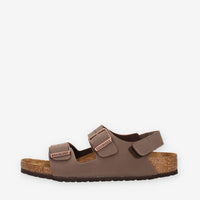 Birkenstock 1029474 Milano Hl Kids Sandali mocca (calzata stretta)