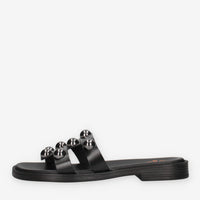 Porronet 3229-NEGRO Sandali scalzati neri da donna