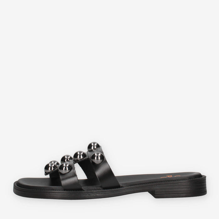 Porronet 3229-NEGRO Sandali scalzati neri da donna
