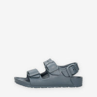 Birkenstock 1031406 Milano Eva kids Sandali grigi da bimbo (calzata stretta)