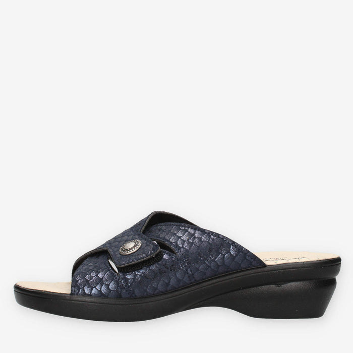 Valleverde 25306B-BLU Ciabatte blu da donna