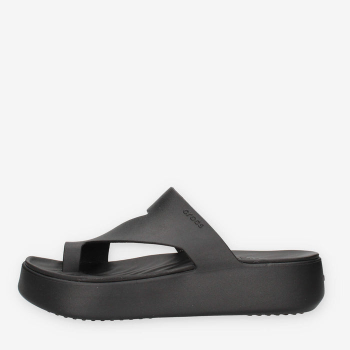 Crocs CR.210834-BLK Getaway Platform Toe Loop W
