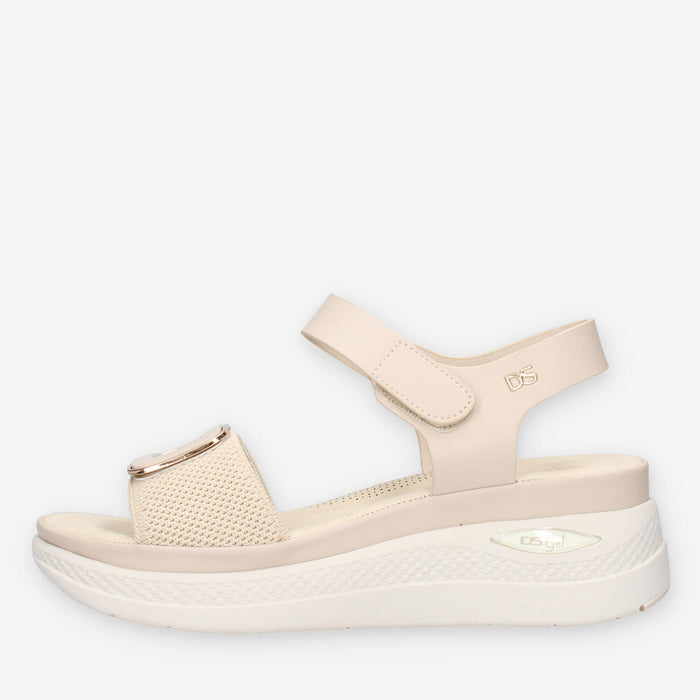 Donna Serena 306080DM-LTBEIGE Sandali beige da donna
