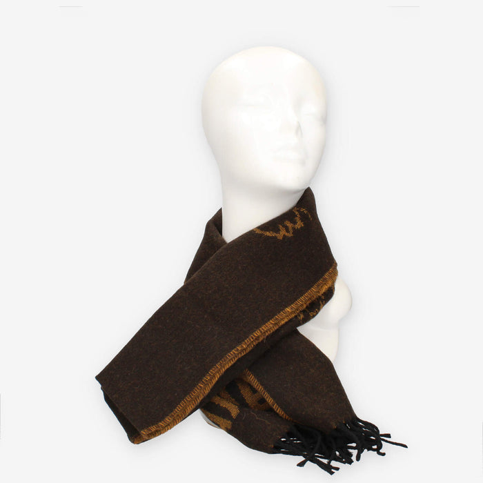 Alviero Martini Prima Classe KS606-1803-0500 Sciarpa rettangolare testa di moro