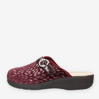 ELASTICA24-BORDEAUX Clia Walk Ciabatte bordeaux da donna