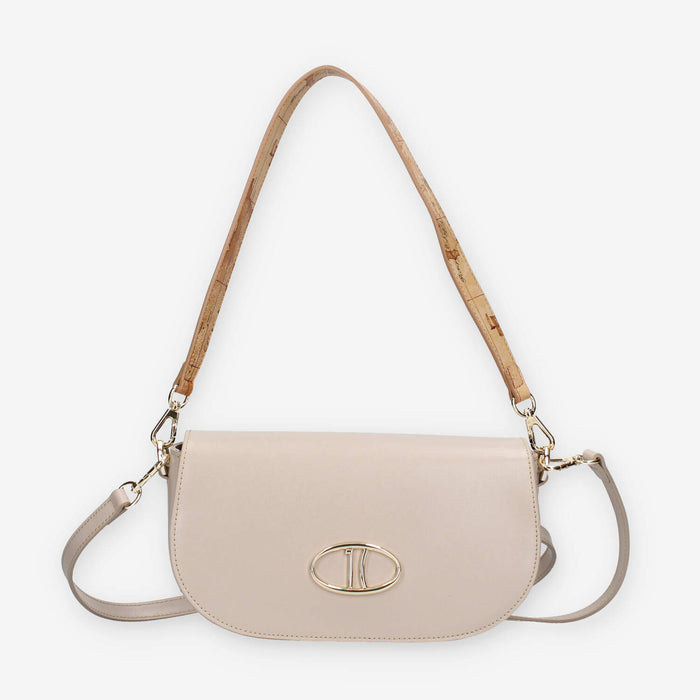 Alviero Martini Prima Classe LLD59-S620-0067 Borsa a tracolla taupe e Geo Classic