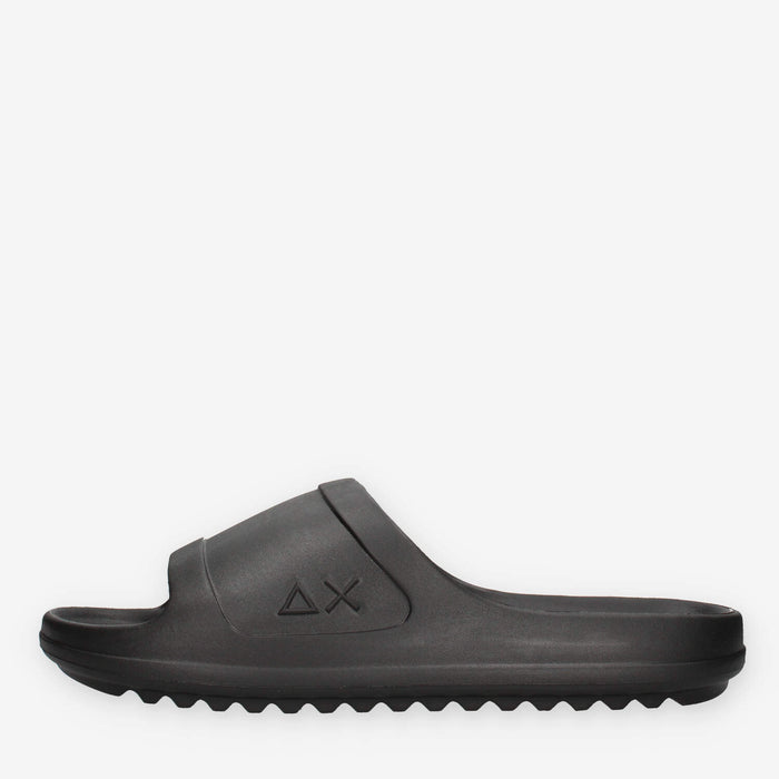 Sun 68 X36112-11NERO SLIPPERS MONOBLOCK LOGO Ciabatte nere da uomo