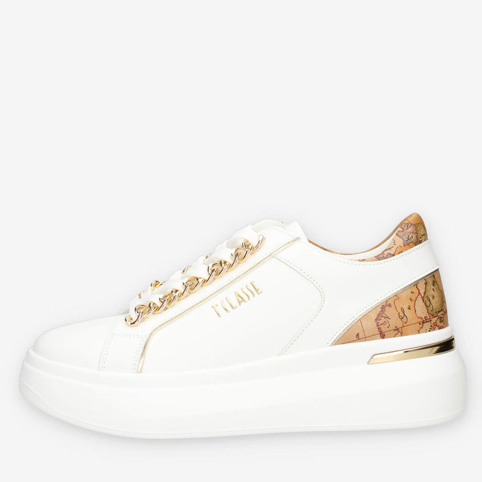 Alviero Martini Prima Classe Z1301-300E-0900 Sneakers bianche e Geo Classic da donna