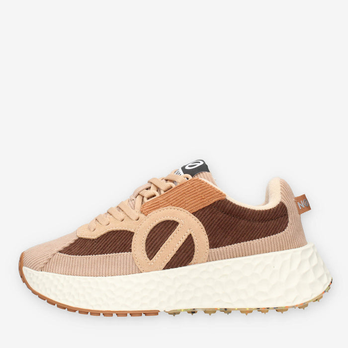 No Name KNVC-DD04-DN Carter Sneakers beige da donna