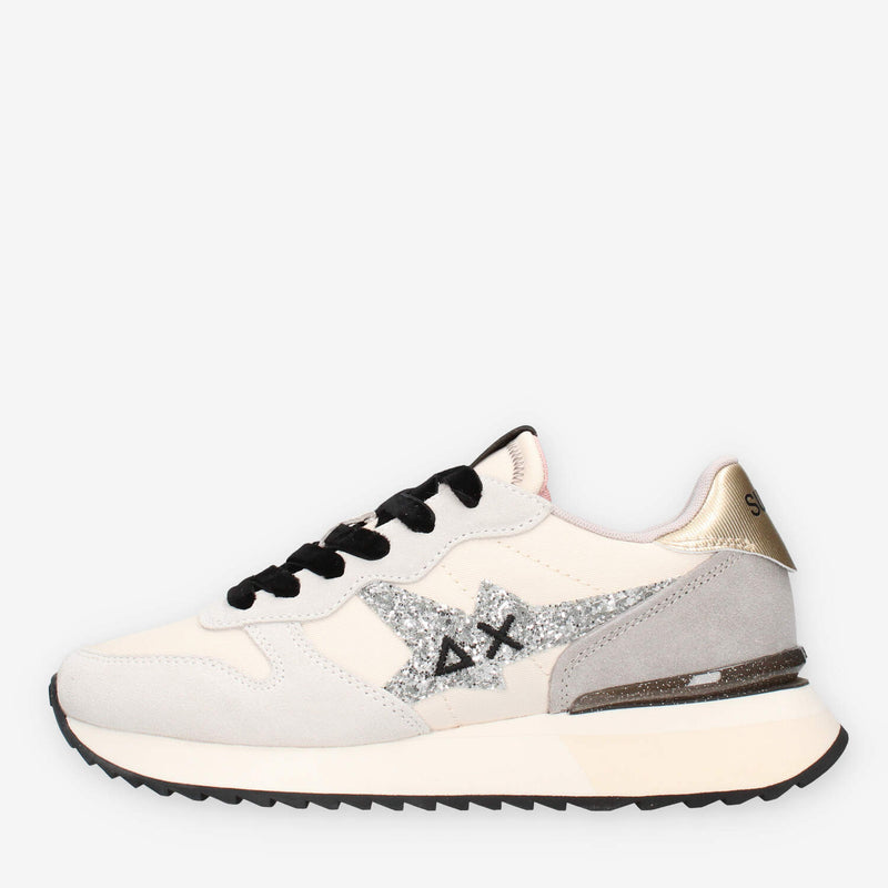 Sun 68 Z45217-31BIANCO PANNA STARGIRL GLITTER LOGO