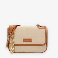 Vivienne D VFA248.CUOIO BORSA CANVAS