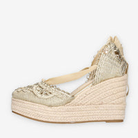 Xti Tentations 145422-ORO Espadrillas oro da donna